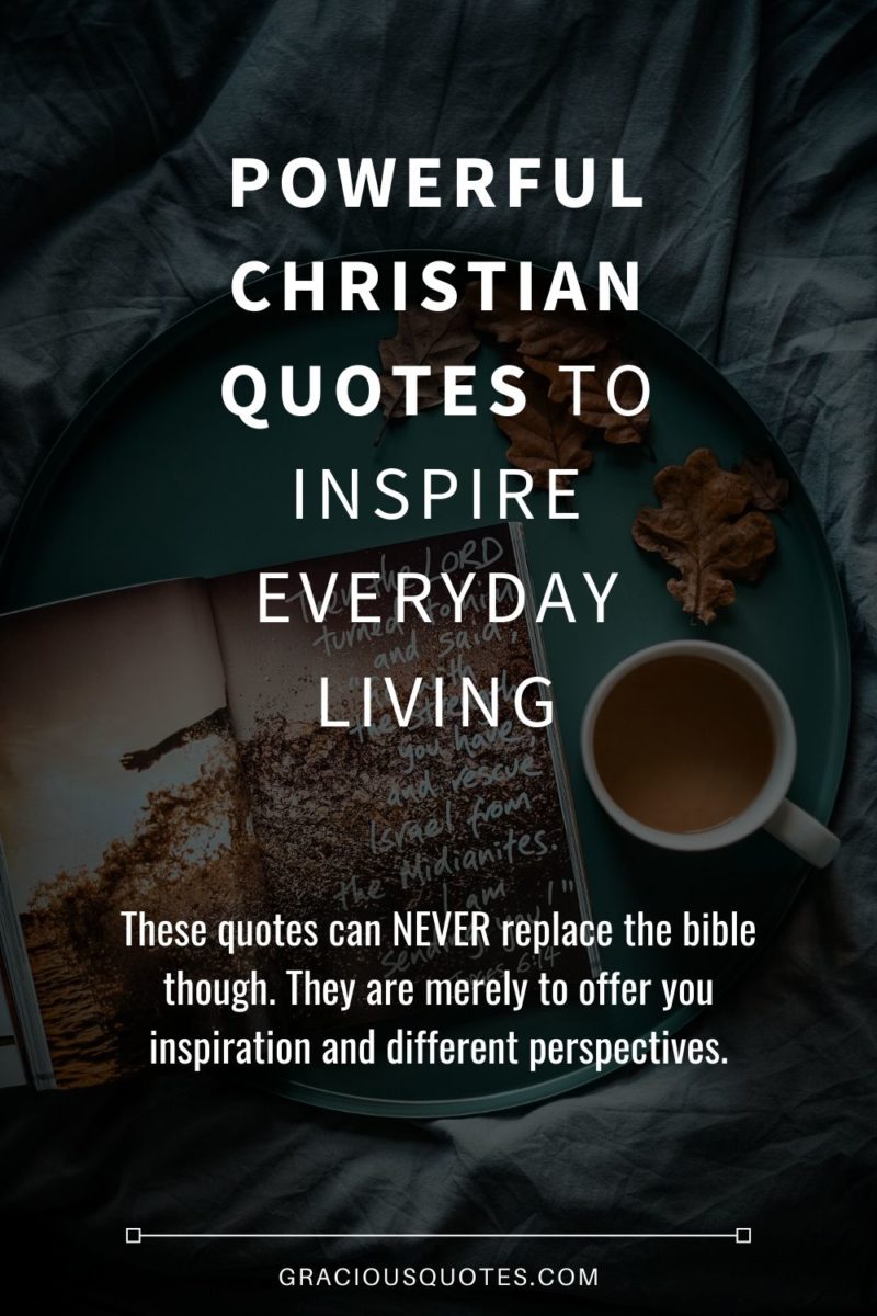 80 Christian Quotes On Life Love And Prayer Faith