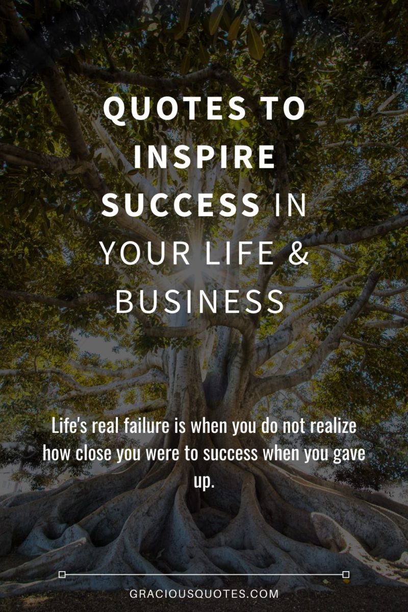 motivational quotes about success in life