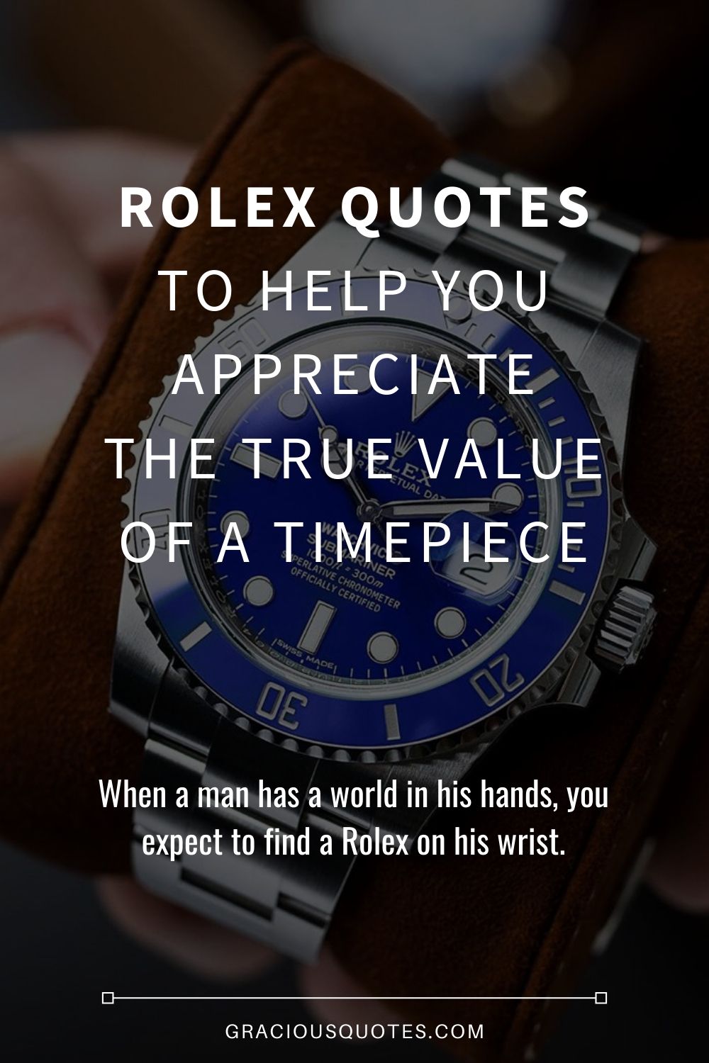 42 Watch Quotes (Famous Sayings About Watches, Clocks & Time) - WatchRanker-saigonsouth.com.vn