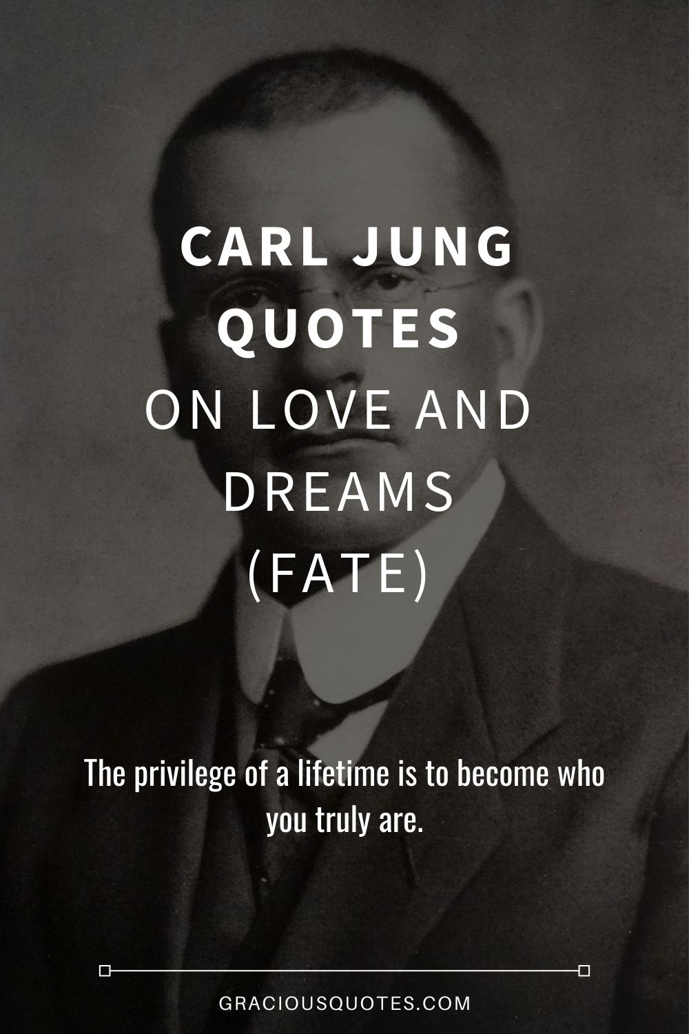 Carl Jung — You Are Not What Happened to You