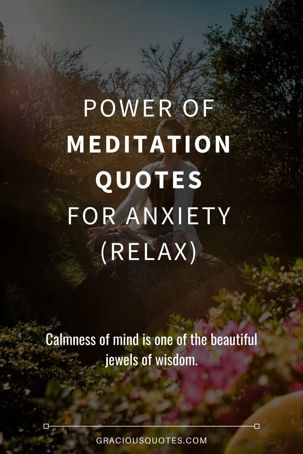 55 Power of Meditation Quotes for Anxiety (RELAX)
