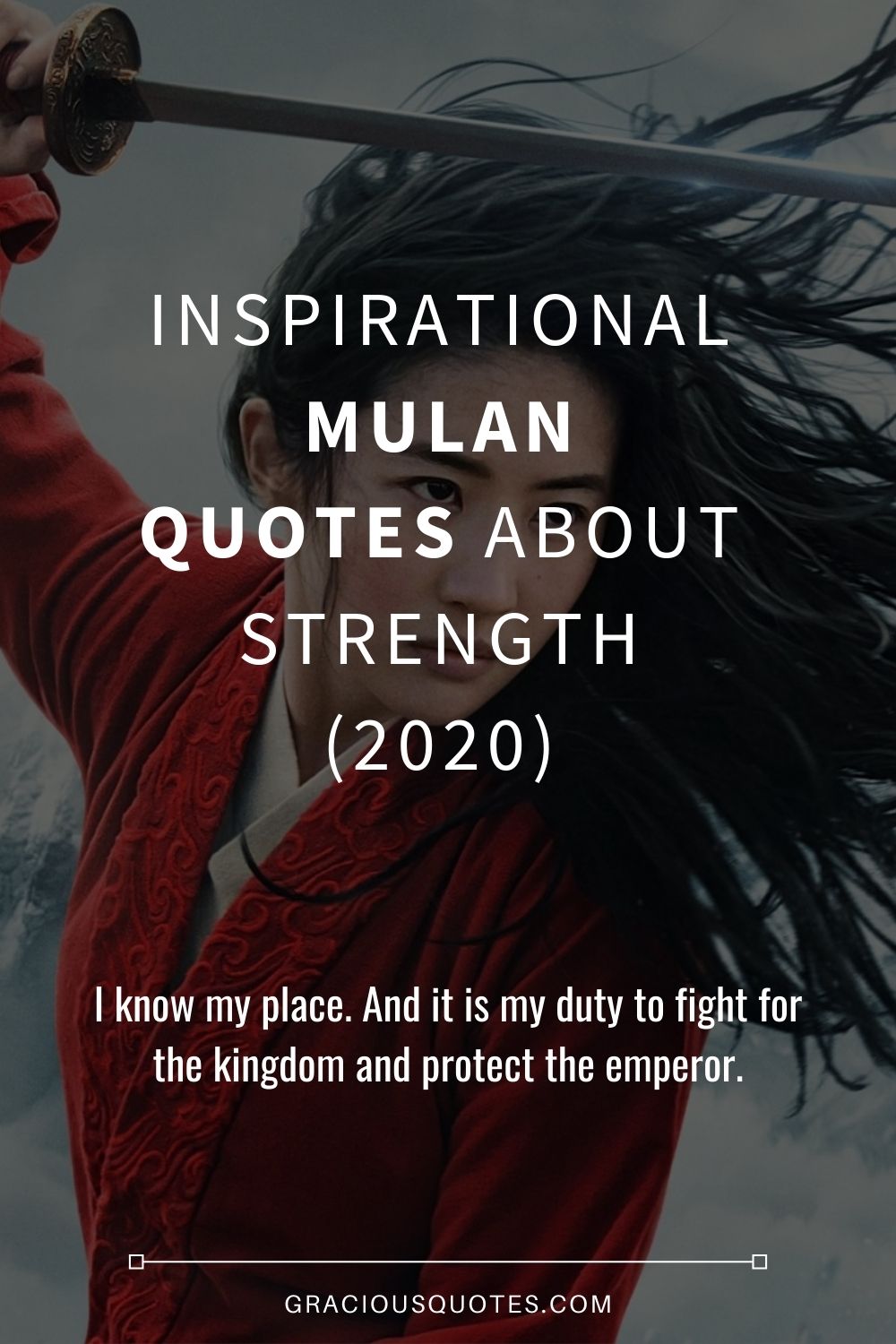 29 Inspirational Mulan Quotes About Strength 2020