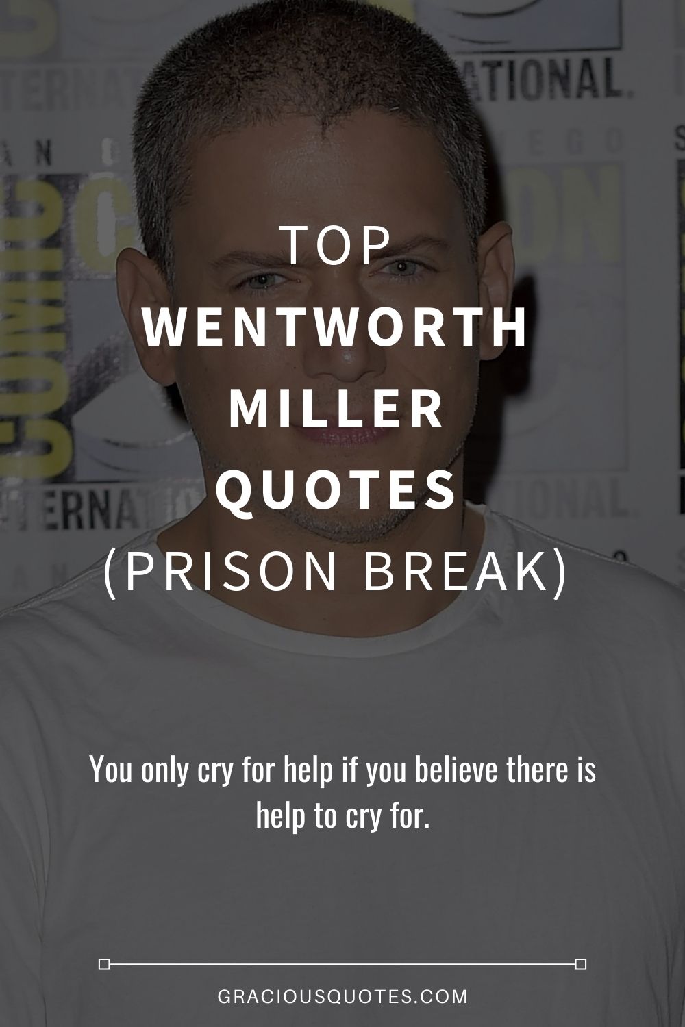 Top 24 Wentworth Miller Quotes Prison Break