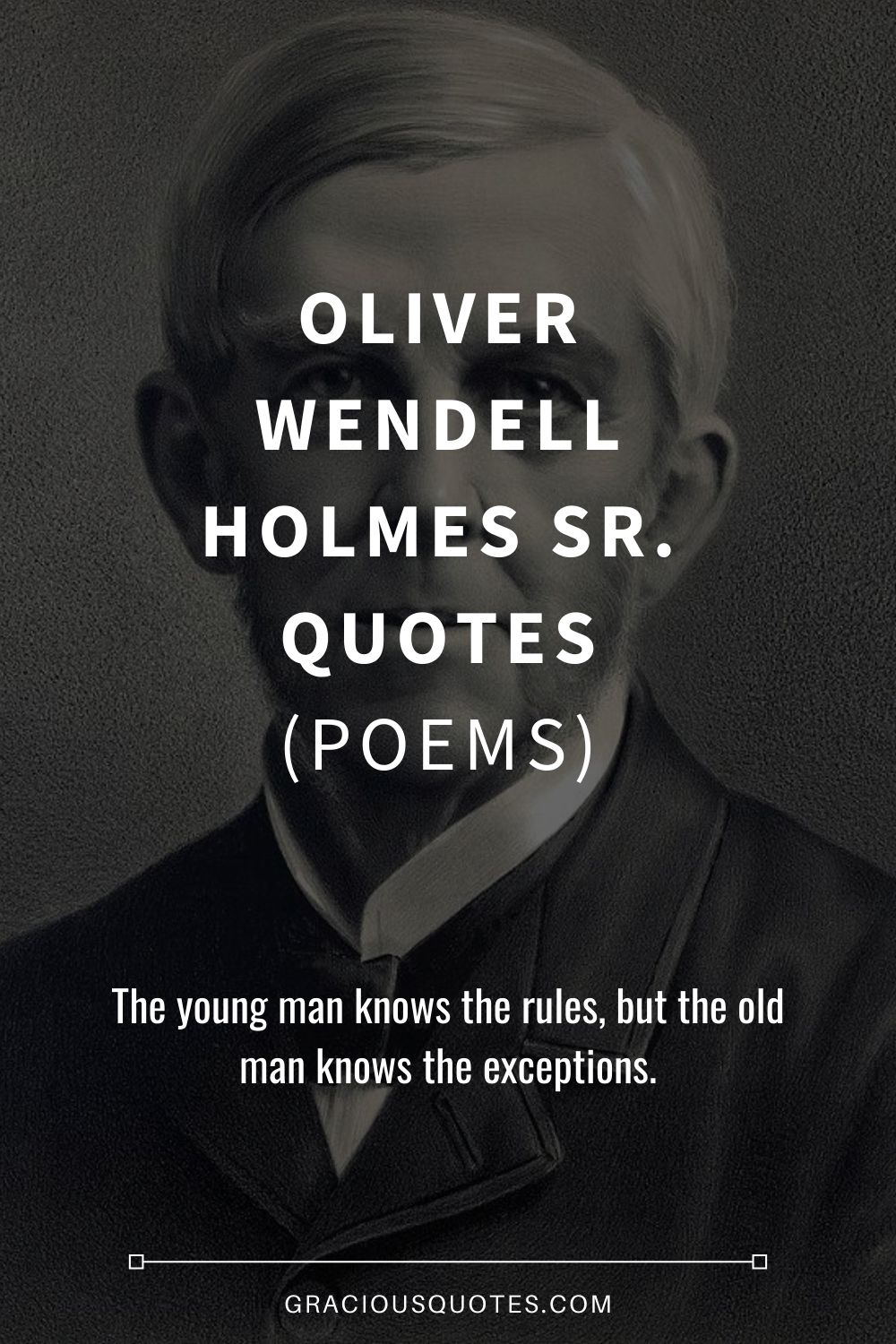 oliver wendell holmes famous poems
