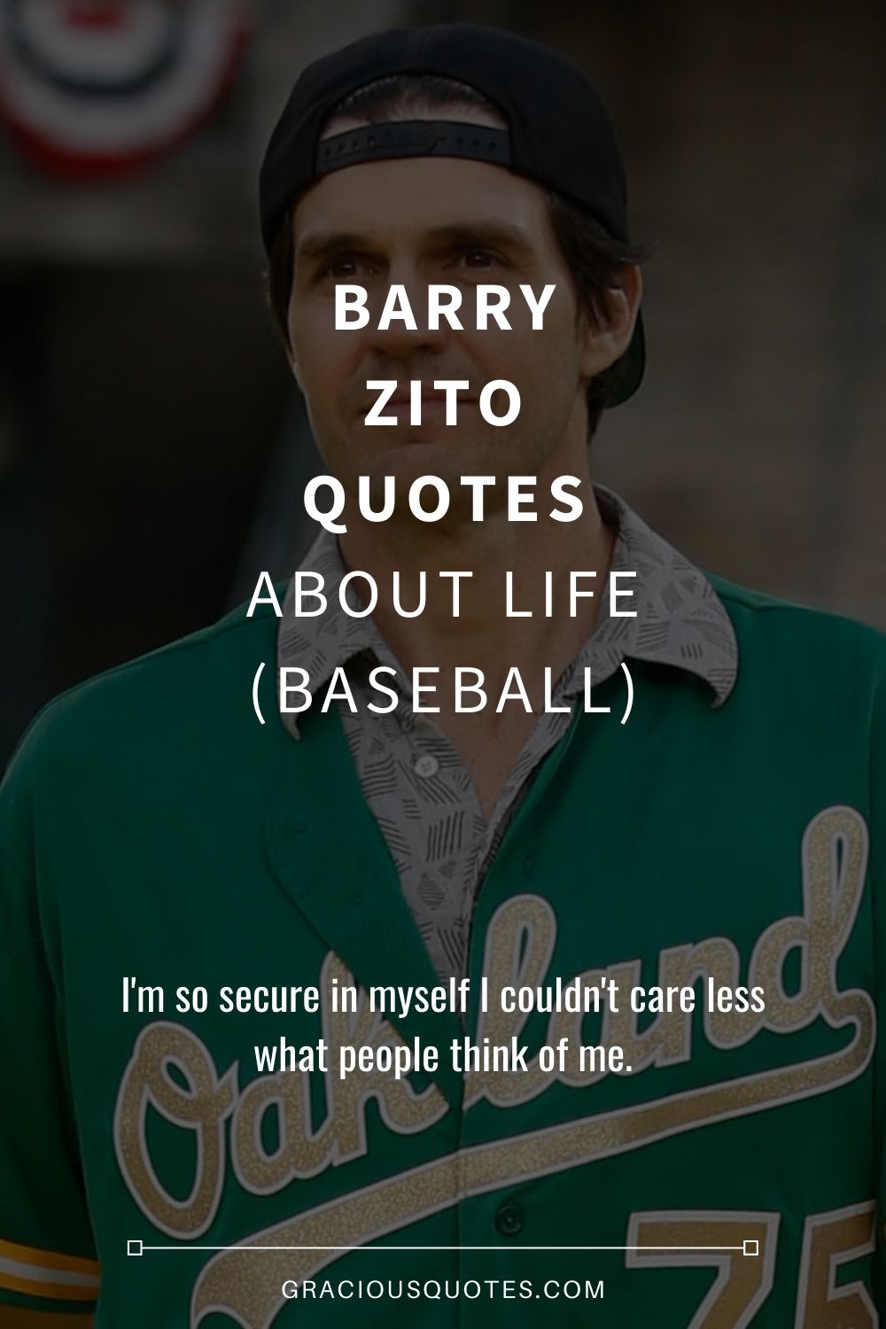 Barry Zito talks about life after baseball, saving energy