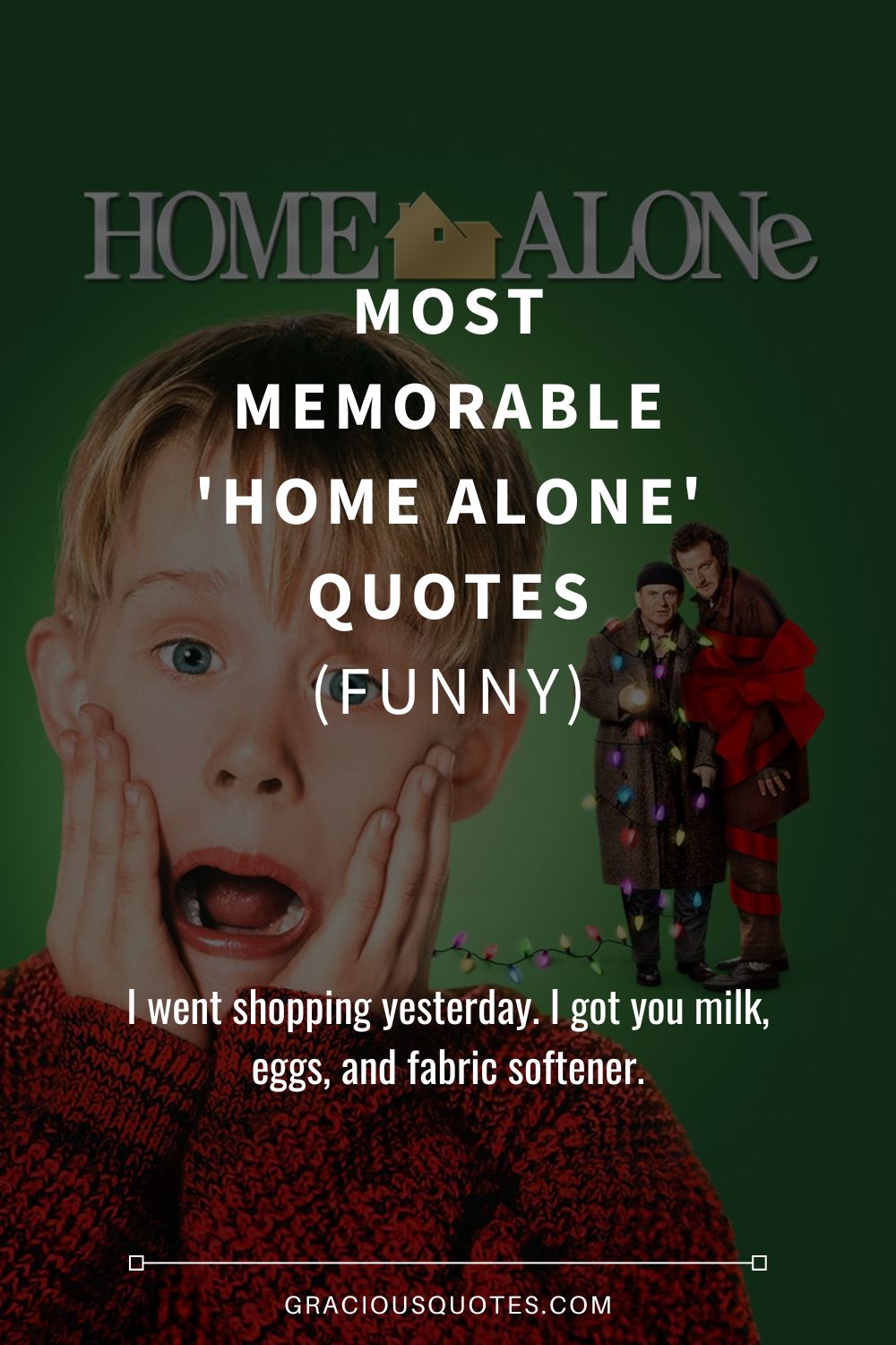 100 Most Memorable 'Home Alone' Quotes (FUNNY)
